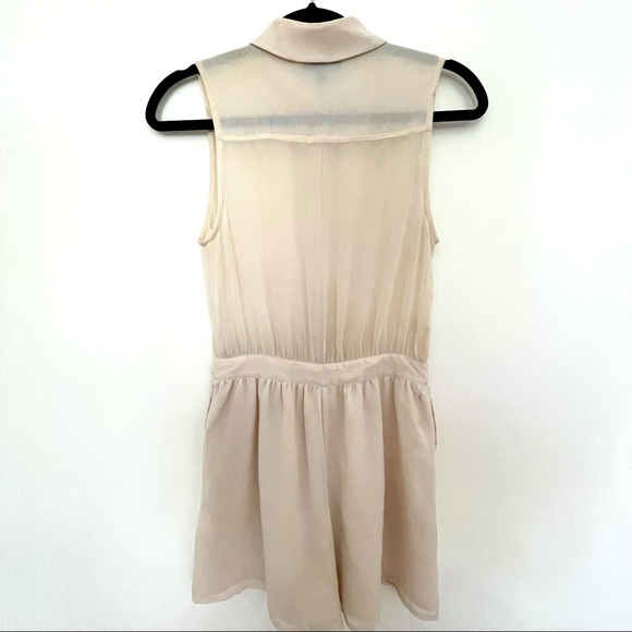 Topshop Sheer Romper with Bedazzled Collar - Picture 3 of 3